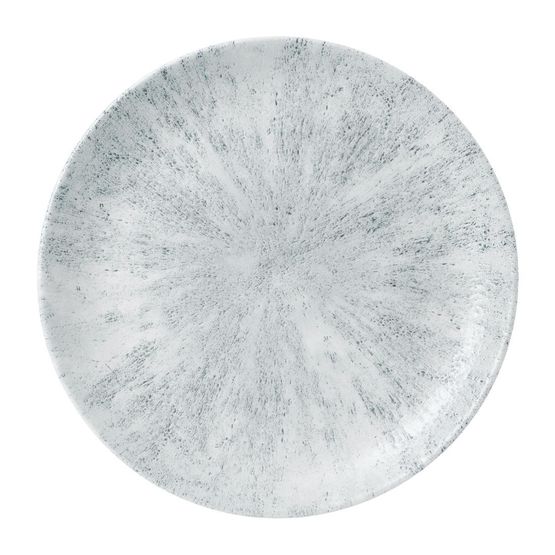 Churchill Stone Pearl Grey Evolve Coupe Plate 11.25"