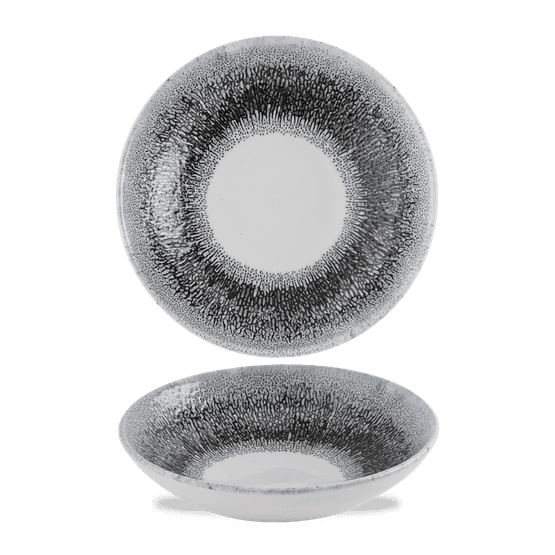 Churchill Studio Prints Fusion Black Evolve Coupe Bowls 182mm