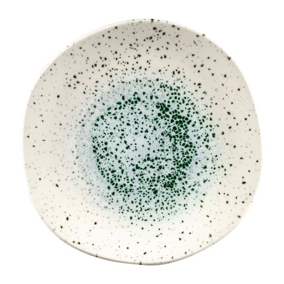 Churchill Studio Prints Mineral Green Centre Organic Round Plates 264mm