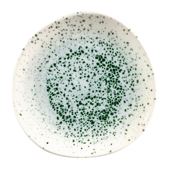 Churchill Studio Prints Mineral Green Centre Print Organic Round Plates 210mm