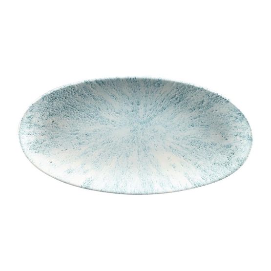 Churchill Studio Prints Stone Chefs Plates Aquamarine 299 x 150mm