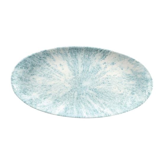 Churchill Studio Prints Stone Chefs Plates Aquamarine 347 x 173mm