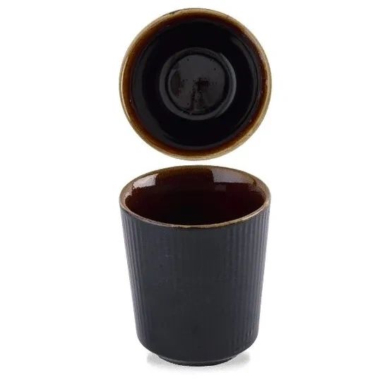 Churchill Tokyo Black Unhandled Cups 118ml