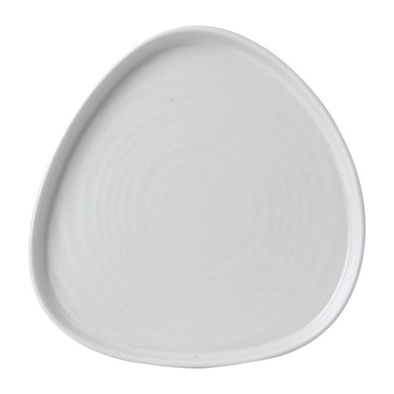 Churchill White Triangle Walled Chef Plates 200mm