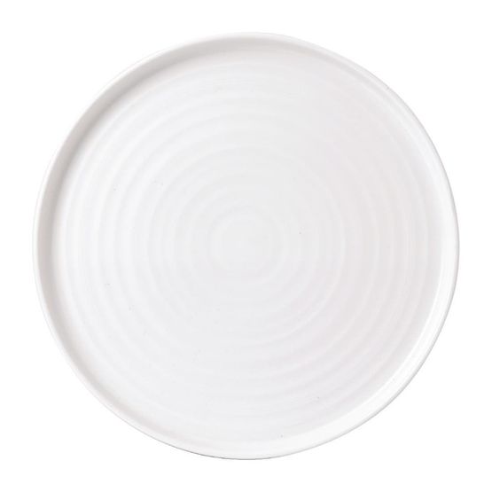 Churchill White Walled Plate 10 3/4 "