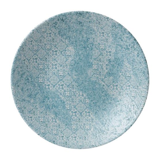 Churchill Med Tiles Deep Coupe Plates Aquamarine 279mm