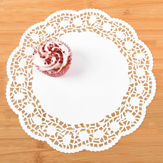 Swantex Round Paper Doyleys 10.5" / 26.7cm