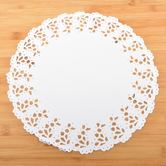 Swantex Round Paper Doyleys 12.5" / 32.4cm