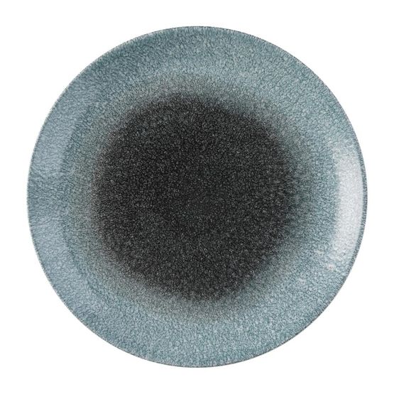 Churchill Raku Duo Deep Coupe Plate Topaz Quartz 279mm