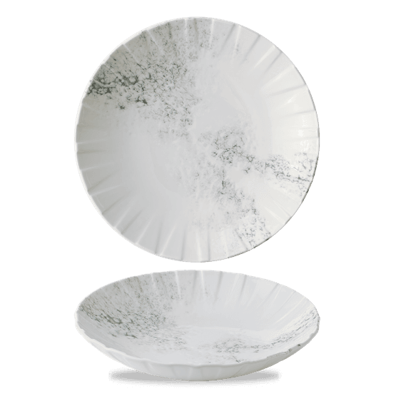 Churchill Smoke Grey Coupe Bowls 210mm