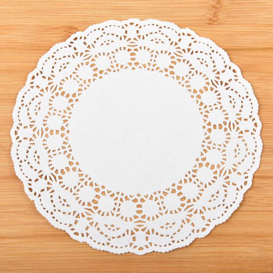 Swantex Round Paper Doyleys 8.5" / 21.6cm