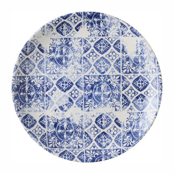 Dudson Makers Collection Porto Blue Coupe Plate 200mm