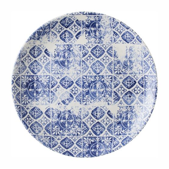Dudson Makers Collection Porto Blue Coupe Plate 270mm