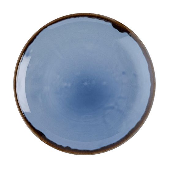 Dudson Harvest Indigo Coupe Plates 220mm