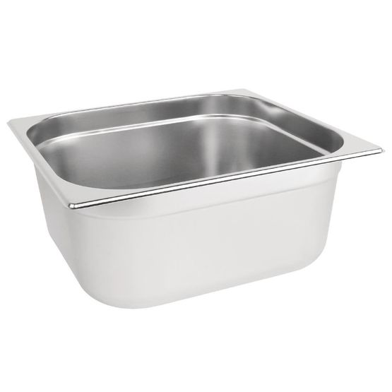 Vogue Stainless Steel 2/3 Gastronorm Tray - 150mm