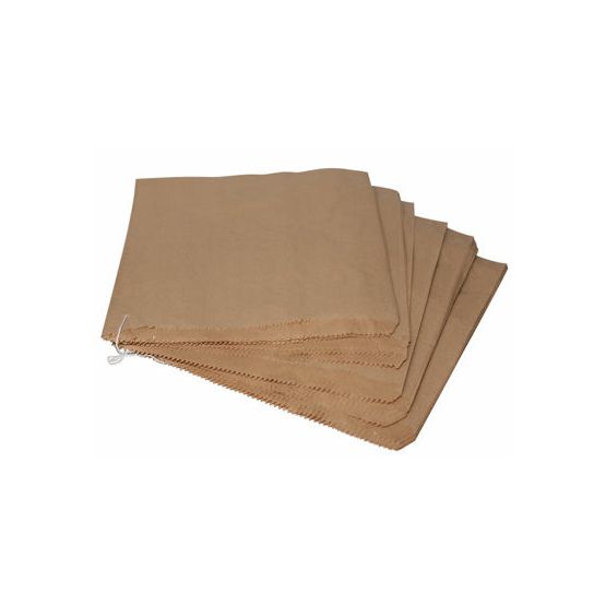 13" x 14" Brown Kraft Paper Bags - 32.5cm x 35cm