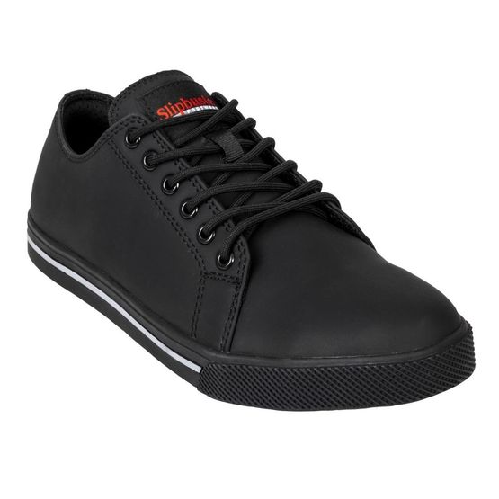 Slipbuster Tavoa Microfibre Safety Trainers Matte Black