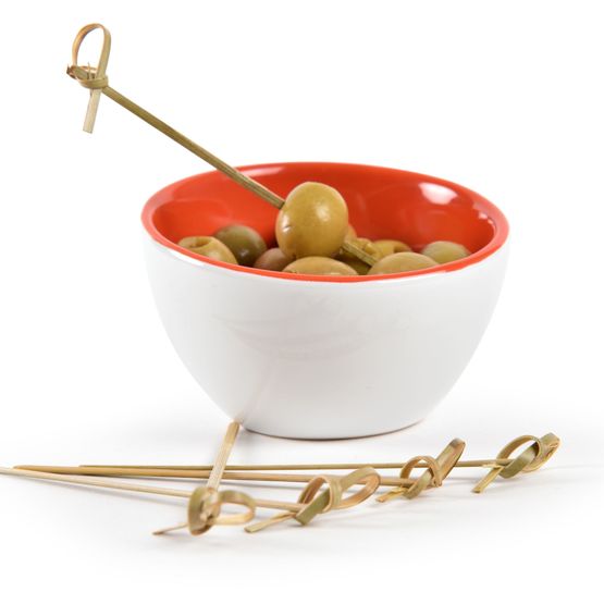 Versatile 7" Bamboo Knot Picks – Great for Finger Food &amp; Garnishes