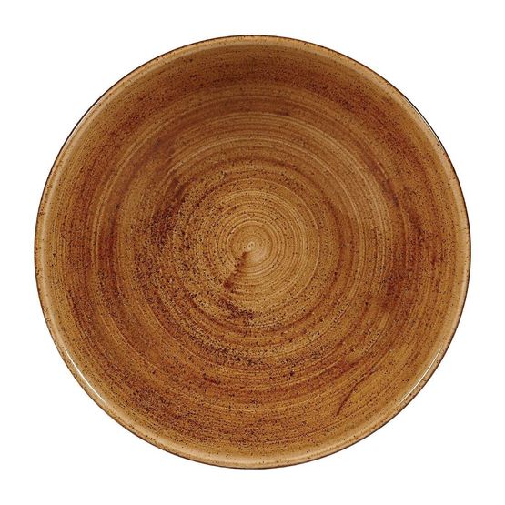 Churchill Stonecast Patina Coupe Bowls Vintage Copper 15oz 182mm