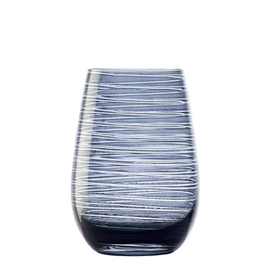 Stolzle Blue Twister Tumbler 465ml / 16.25oz
