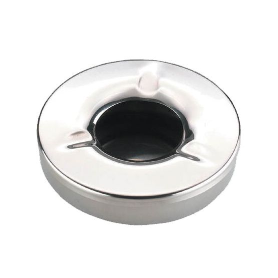 Ashtray - Round Stainless Steel 4.5in 11.5cm