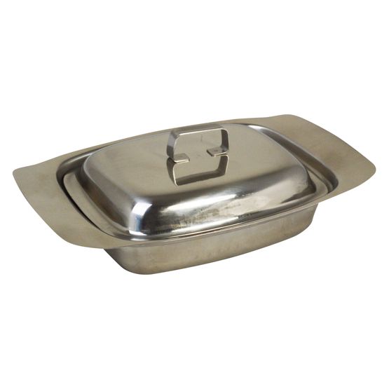 Butter Dish Stainless Steel With Lid