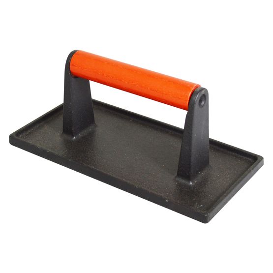 Cast Iron Burger Press 21.8cm X 11cm X 9cm