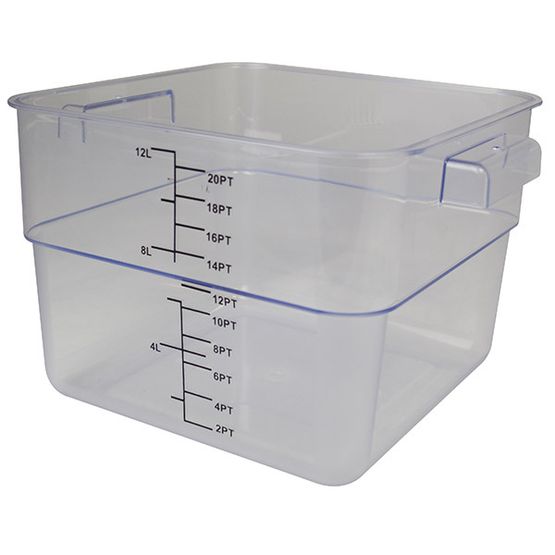 Clear Storage Container 12lt