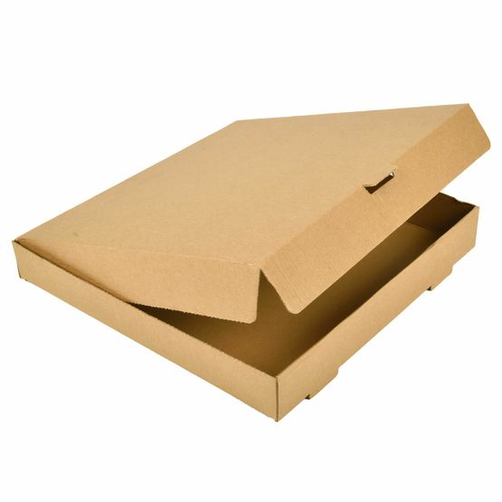 Vegware BOX031A 12" Brown Kraft Pizza Box