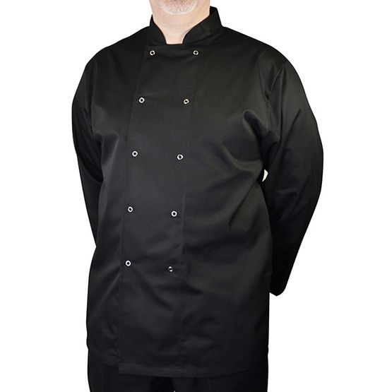 Chef Jacket Full Black