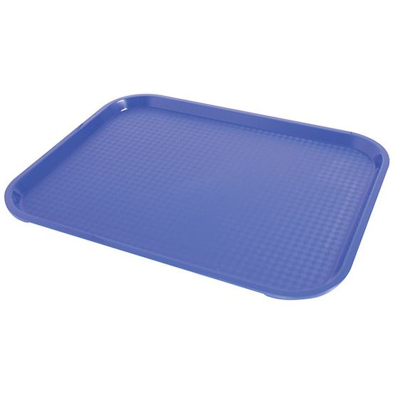 Fast Food Blue Tray 31 X 41cm 12in X 16in