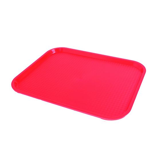 Fast Food Red Tray 26 X 34cm 13.5in X 9.75in