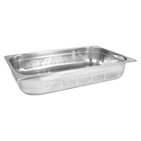Gastronorm - 1/1 - Stainless Steel - 100mm - 13.5ltr - Perforated