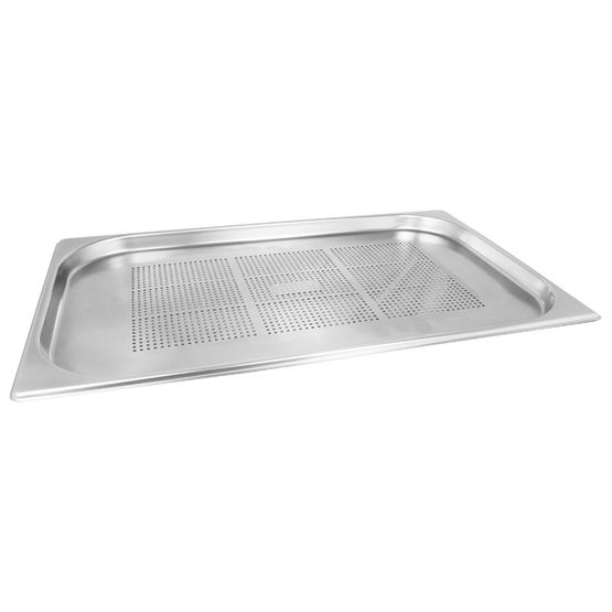 Gastronorm - 1/1 - Stainless Steel - 20mm - 2ltr - Perforated