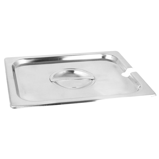 Gastronorm - 1/2 - Stainless Steel - Cover, Notched