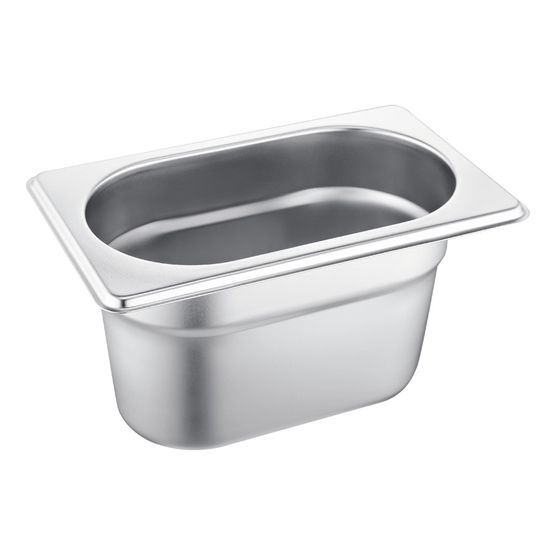 Gastronorm - 1/9 - Stainless Steel - 100mm - 1ltr