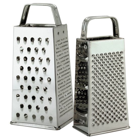 Grater 4-Way Stainless Steel 20cm 8in