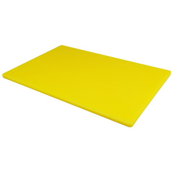High Density Chopping Board 45x30x1cm / 18x12in Yellow