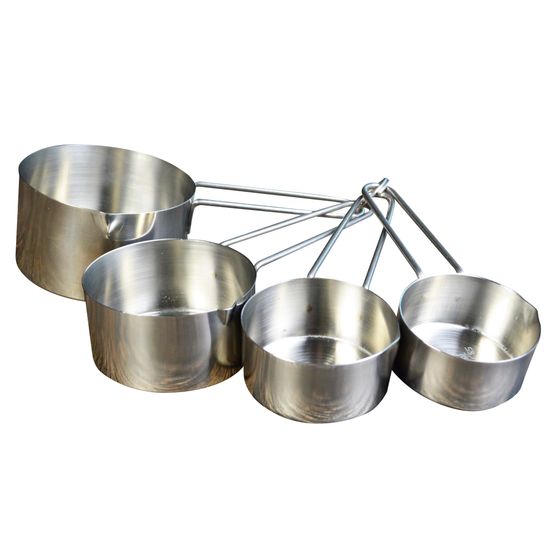 Measuring Cups - Stainless Steel - 4pc Set