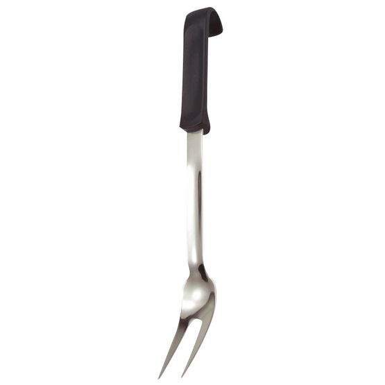 Meat Fork Stainless Steel Polypropylene Black Handle