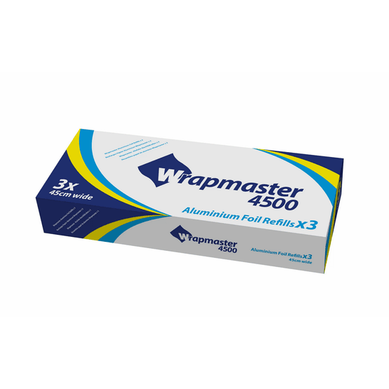Wrapmaster Foil Refill 45cm x 90M (Pack Of 3 Rolls) 24C55
