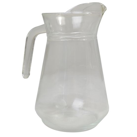 Plain Lipped Glass Jug 1.5ltr / 2.5pt