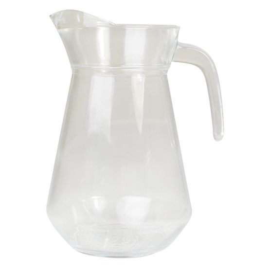 Plain Lipped Glass Jug 1ltr / 1.75pt