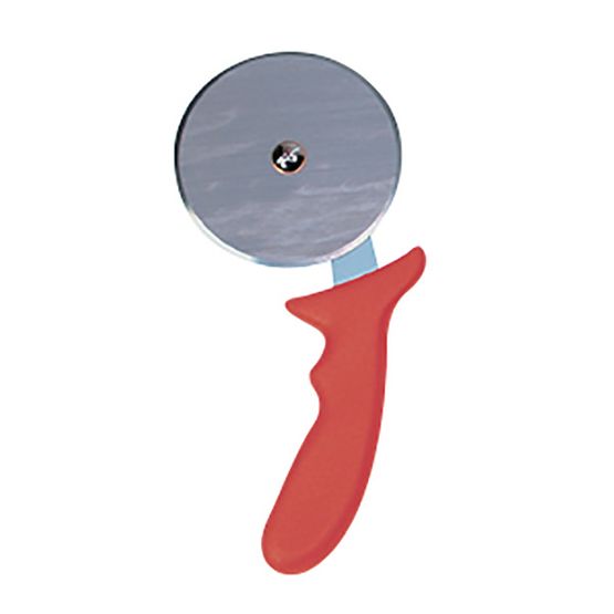 Pizza Cutter Red Handle 4in 10cm Wheel