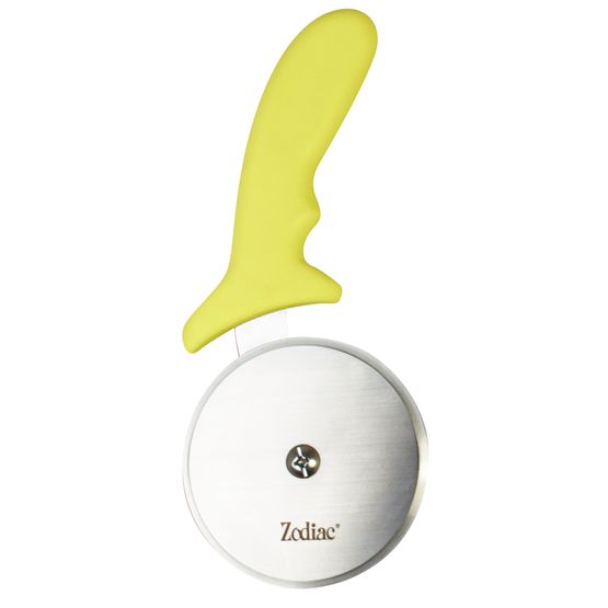 Pizza Cutter Yellow Handle 4in 10cm Wheel