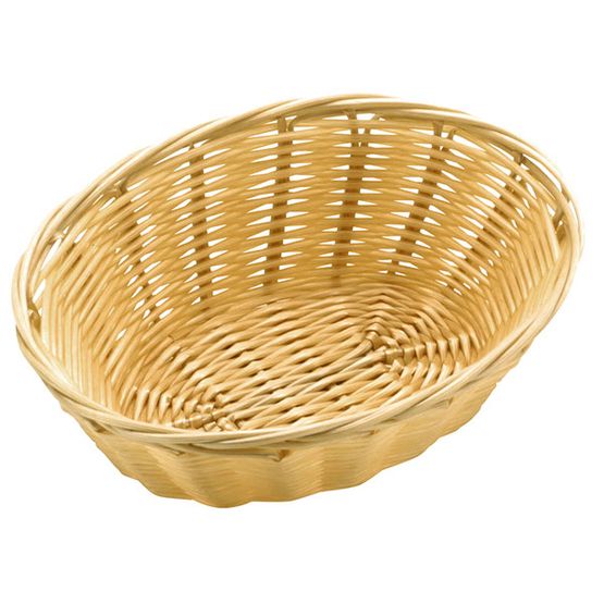 Poly Rattan Basket Oval 18cm / 7in