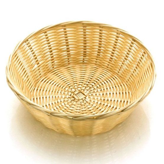 Poly Rattan Basket Round 21.5cm / 8.5in