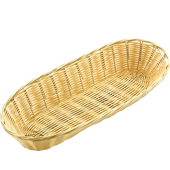 Poly Rattan Loaf Basket 15 X 38cm / 15in X 6in