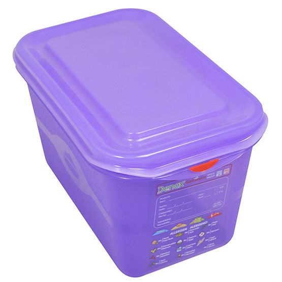 Pro Colour Coded Container 1/3 6ltr - Purple