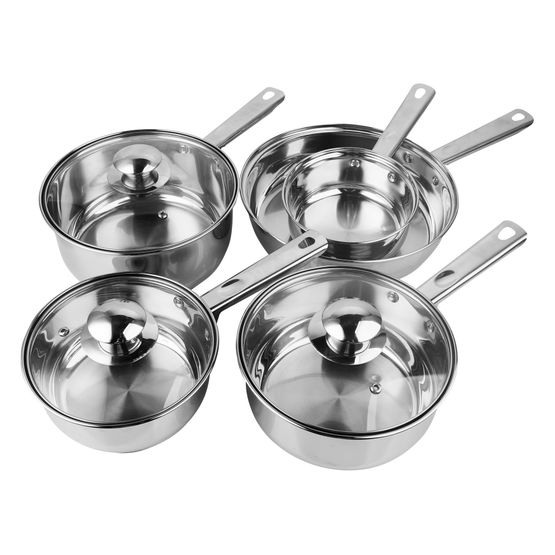 Saucepan 5pc Set - Induction Compatible